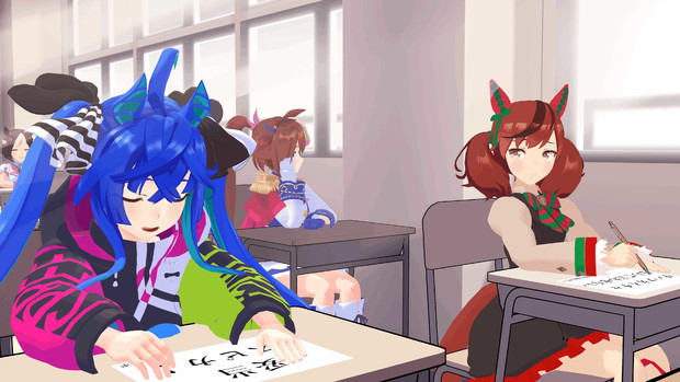 授業中って眠くなるよねー ヒロ研究所 ヒロｐ さんのイラスト ニコニコ静画 イラスト
