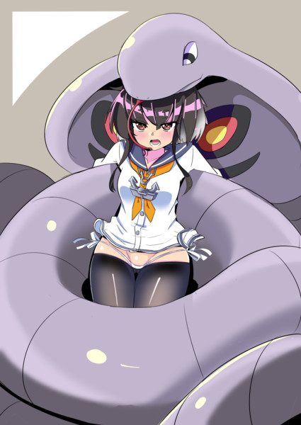 Skeb依頼36アーボック時津風締め付け えどあら さんのイラスト ニコニコ静画 イラスト