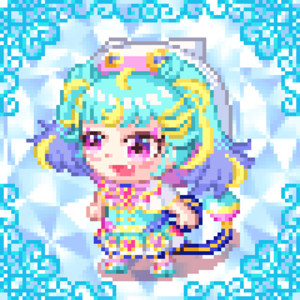 ドット絵 みゃむのミニキャラ ワッチャプリマジ もぺ さんのイラスト ニコニコ静画 イラスト