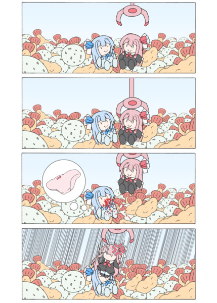 もしも琴葉姉妹がクレーンゲームの景品になったら Senkei さんのイラスト ニコニコ静画 イラスト