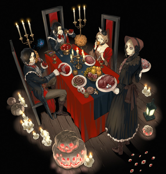 ハロウィンディナー 蟻束 さんのイラスト ニコニコ静画 イラスト