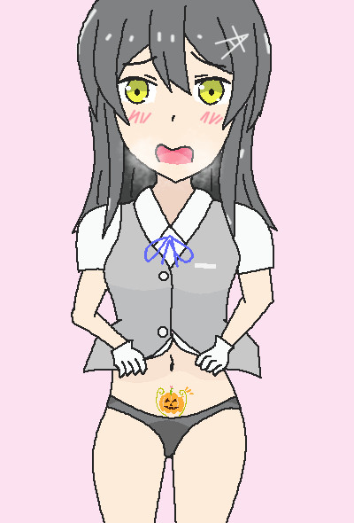 申し訳程度のハロウィン要素で誘ってくる親潮 顔に見える壁のシミ君 さんのイラスト ニコニコ静画 イラスト