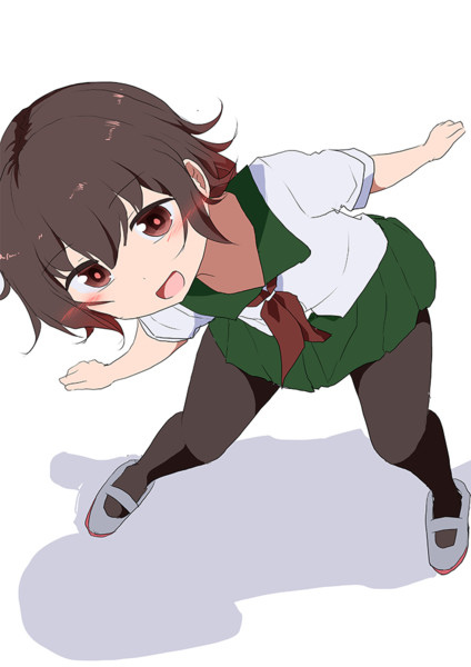 覗き込むにゃしぃ Meitoro さんのイラスト ニコニコ静画 イラスト