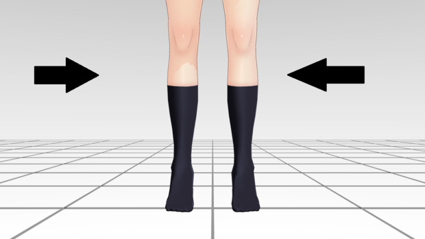 白露型1 5番艦 靴脱ぎ可能足 Mmdパーツ配布 クロガネ さんのイラスト ニコニコ静画 イラスト