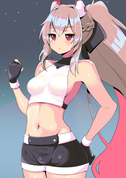 【支援サイト差分】モンク綾波【服ダメージ＆スライム化】
