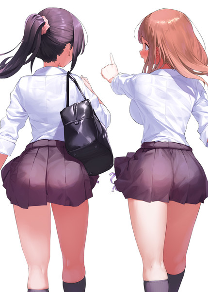 女子高生　尻 