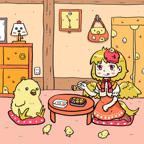 半額だった大学芋を食べる庭渡久侘歌さん Furo さんのイラスト ニコニコ静画 イラスト