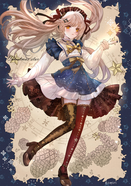 クリスマス星座ドレス こもりひっき さんのイラスト ニコニコ静画 イラスト