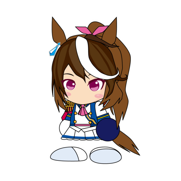 テイオーの服着たルドルフ やまとの会 八中津 充祐 さんのイラスト ニコニコ静画 イラスト