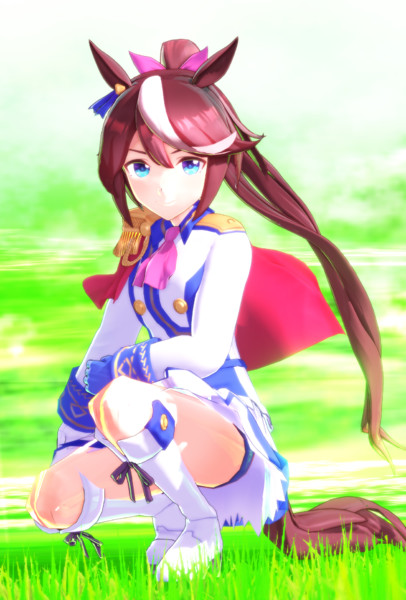 トウカイテイオーイラストパネル(おがわじゅり) サラブレッドコレクション【公式】 on X: 