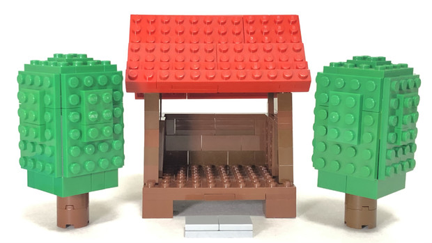 レゴと化したほのぼの神社