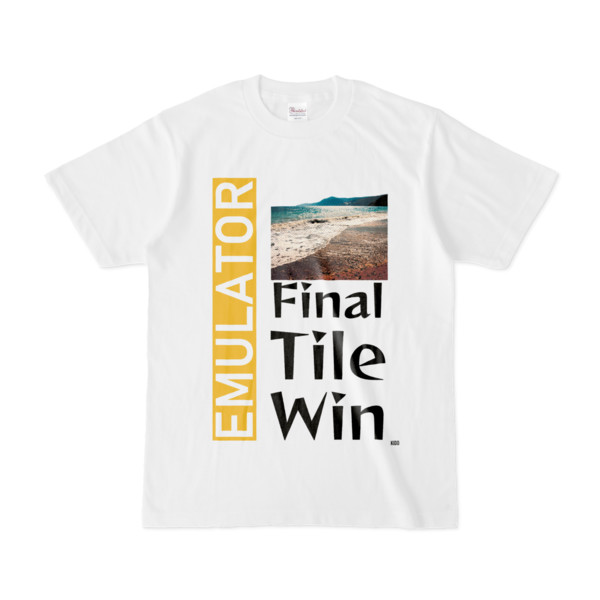 Tシャツ | ホワイト | Final☆Tile☆Win☆