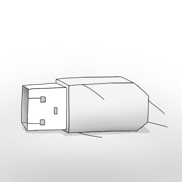 記憶喪失のusbメモリ Kohei さんのイラスト ニコニコ静画 イラスト