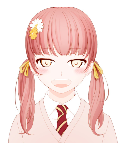 前髪ぱっつん娘 線画 あかつきつばき さんのイラスト ニコニコ静画 イラスト