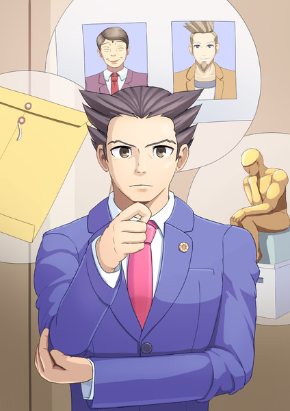 逆転裁判 一話にて つきもと さんのイラスト ニコニコ静画 イラスト