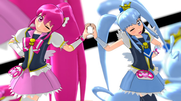 Mmd プリキュア メモリ Akai さんのイラスト ニコニコ静画 イラスト