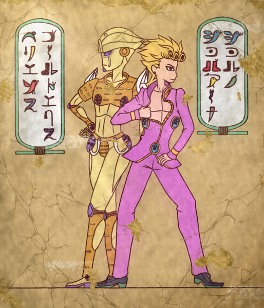 ジョジョ 黄金の風 ジョルノ『ゴールド・エクスペリエンス』自作壁掛けオブジェ ジョジョ 黄金の風 ジョルノ『ゴールド・エクスペリエンス』自作