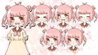 「MANA」公式立ち絵