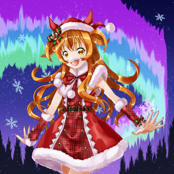 ウマ娘絵 マヤのクリスマスソングは鳥の詩 ニコニコ静画 イラスト