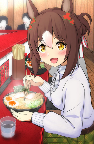 全てのトレーナーにファインモーションとのラーメンデートを 栢山 さんのイラスト ニコニコ静画 イラスト