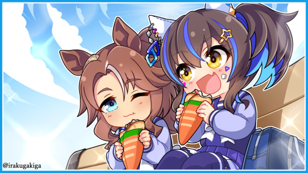 ヘリオスとパーマー にふだう さんのイラスト ニコニコ静画 イラスト