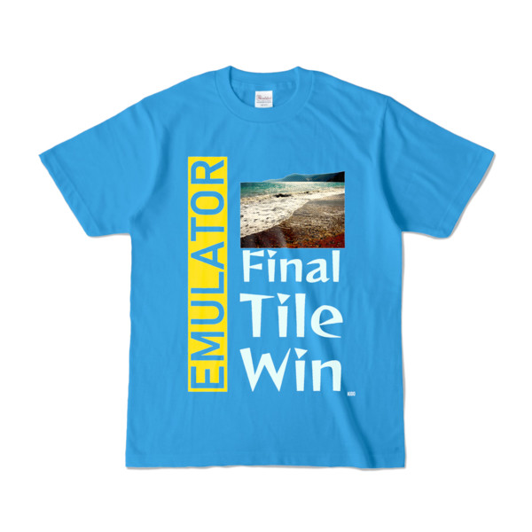 Tシャツ | ターコイズ | Final☆Tile☆Win☆