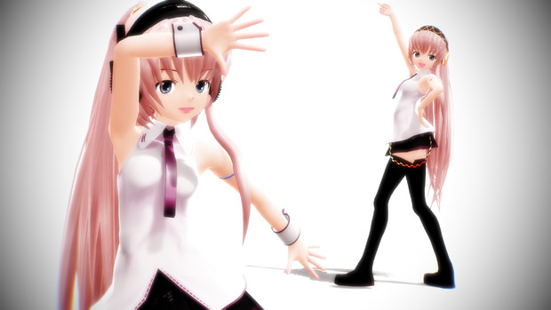 Mmdモデル配布 Lat式ルカyohl流ホワイトモデル V1 00 Yohl Lefrat さんのイラスト ニコニコ静画 イラスト