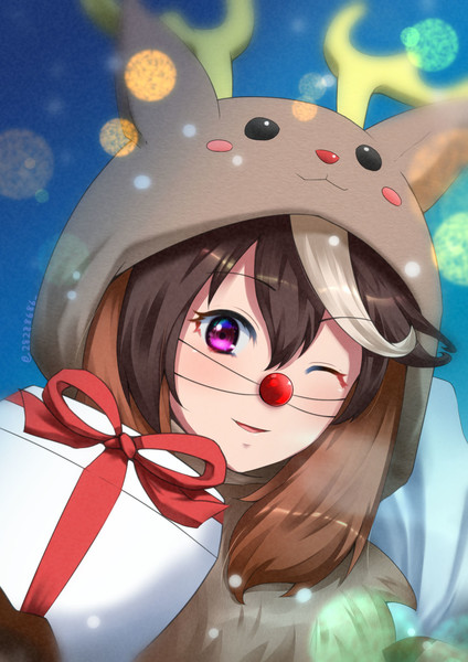 真っ赤なお鼻のルドルフさん 桜花はるこ さんのイラスト ニコニコ静画 イラスト