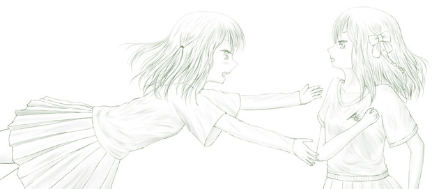 再会 青い空 さんのイラスト ニコニコ静画 イラスト
