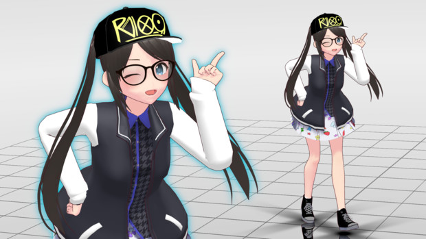 【MMDモデル配布あり】三峰結華