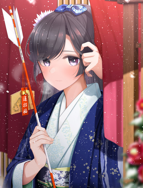 雪の初詣 Fed さんのイラスト ニコニコ静画 イラスト