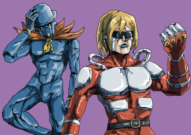 サーフ系スタンド使い拓也 エステルボンド さんのイラスト ニコニコ静画 イラスト
