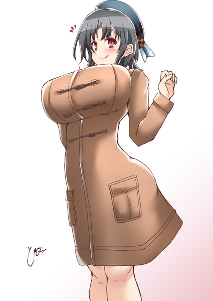 冬コート高雄さん ときじく さんのイラスト ニコニコ静画 イラスト