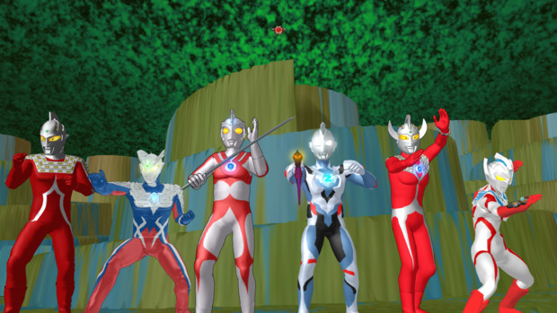 即席ウルトラチーム 赤人 さんのイラスト ニコニコ静画 イラスト