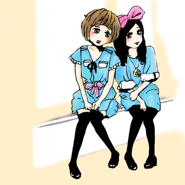 ボブ子の片思い / キイロ：KI^RO さんのイラスト ニコニコ静画 (イラスト)