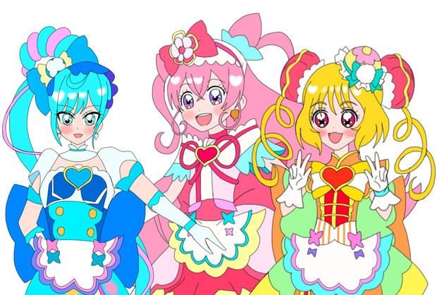 ついに解禁 デリシャスパーティ プリキュア 絵描きの冒険者katosan さんのイラスト ニコニコ静画 イラスト