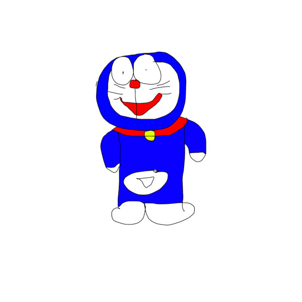 マウスで３ん分くらいで書いたドラえもん 39 Apple さんのイラスト ニコニコ静画 イラスト