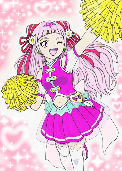 みんなを応援 元気のプリキュア キュアエール Kara男 さんのイラスト ニコニコ静画 イラスト