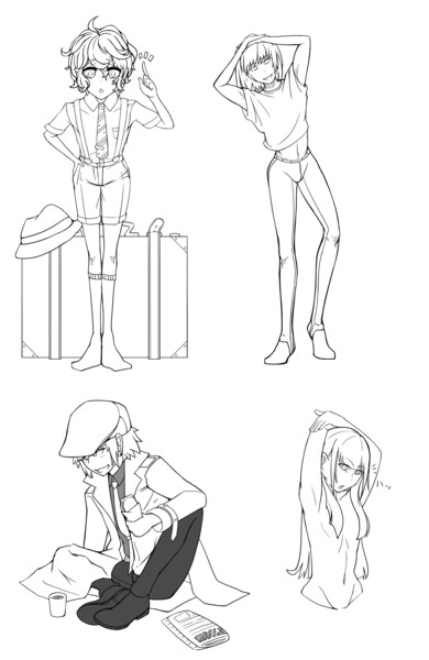 ポーズ練習詰め合わせ