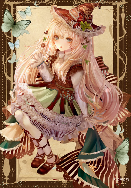 チョコミント魔女 こもりひっき さんのイラスト ニコニコ静画 イラスト