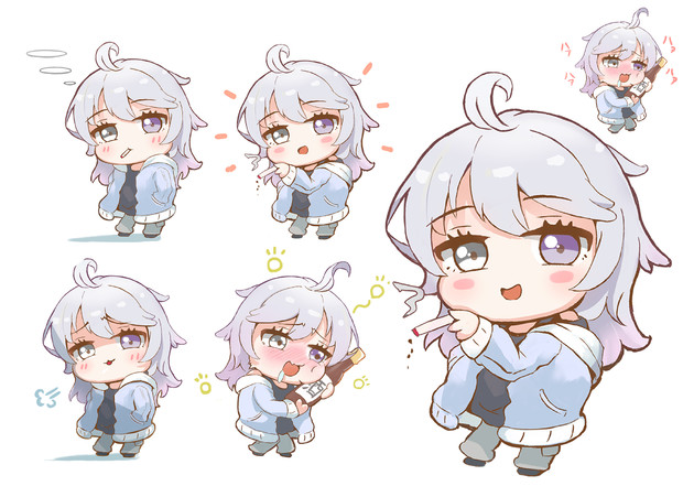 こっちむいて紫苑ちゃん（=´ω`=）y─┛~~