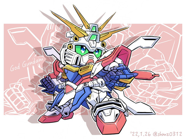 Sd ゴッドガンダム ショッカー さんのイラスト ニコニコ静画 イラスト