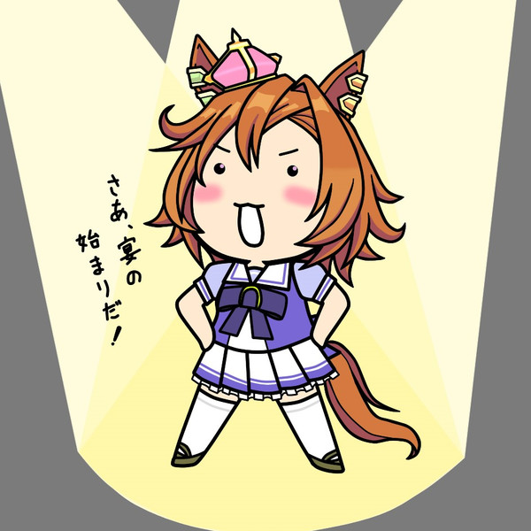 テイエムオペラオー ウマ娘 アイコン用 ダミッポス さんのイラスト ニコニコ静画 イラスト
