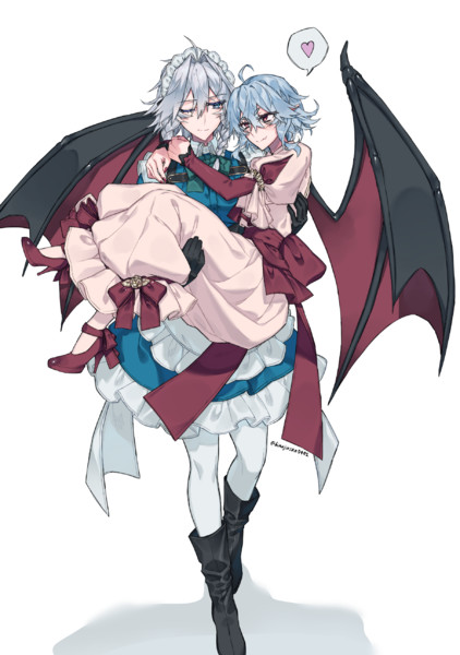 お姫様抱っこレミ咲 ひまでら さんのイラスト ニコニコ静画 イラスト