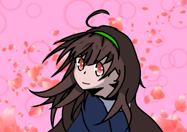 髪の流れの練習 Areimu さんのイラスト ニコニコ静画 イラスト