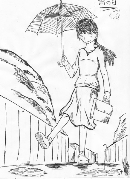 雨の日 Daisuke さんのイラスト ニコニコ静画 イラスト