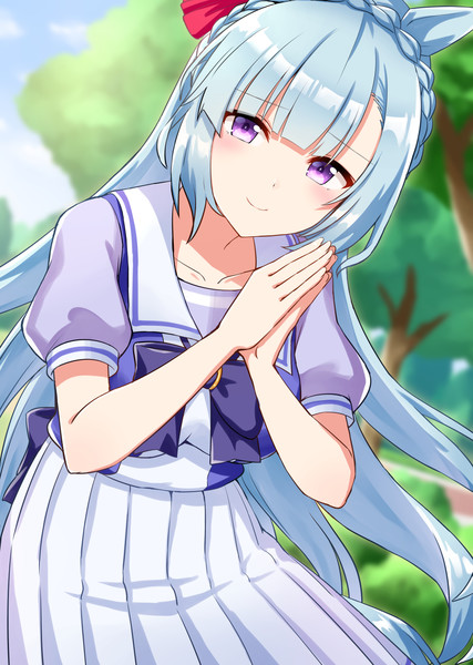 手合わせメジロアルダン Kamelie カメーリエ さんのイラスト ニコニコ静画 イラスト