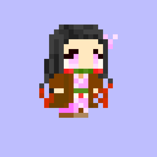 ドット絵 竈門禰豆子 飛竜 さんのイラスト ニコニコ静画 イラスト