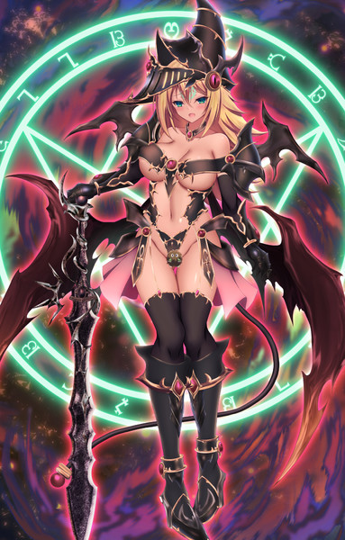 闇落ち竜騎士ブラックマジシャンガール