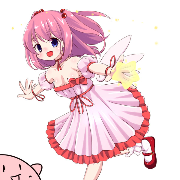 擬人化カービィちゃん おみそしる さんのイラスト ニコニコ静画 イラスト